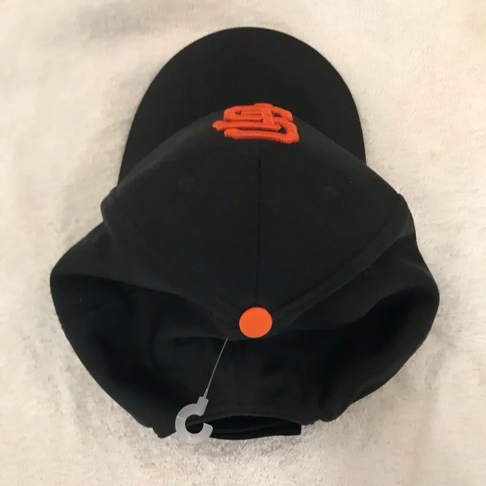OC Sport's Kids MLB San Francisco Giants Adjustable Black & Orange Baseball Cap